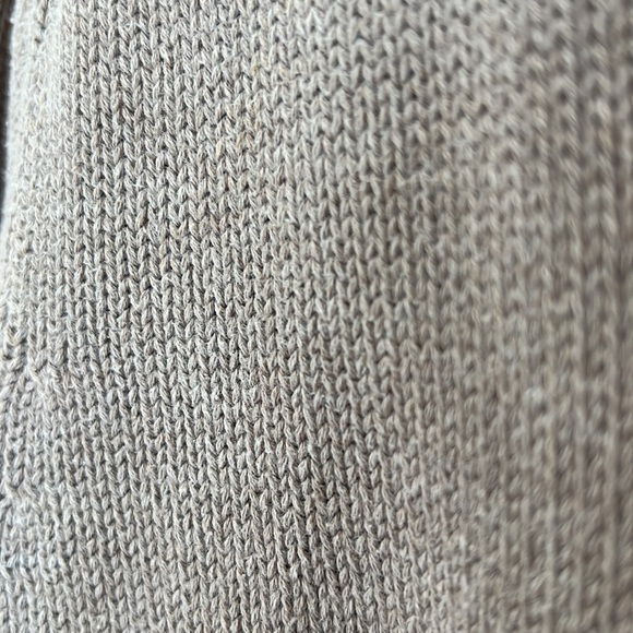 Old Navy | Mock Neck Half Button Down Sweater Ribbed Cuff Size Small Cotton Knit - Picture 7 of 7